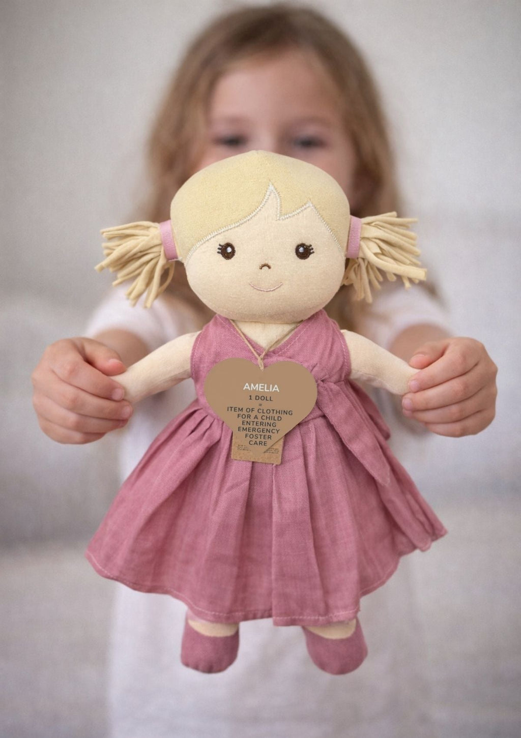 Amelia Charity Rag Doll